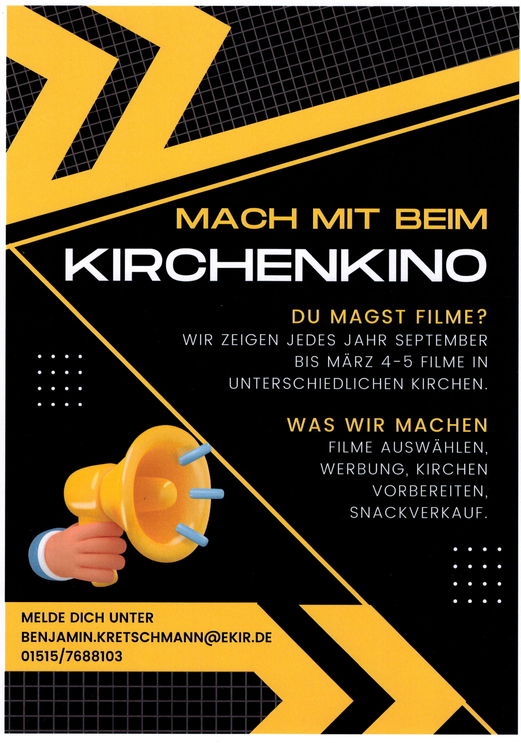 Mach mit beim KIRCHENKINO