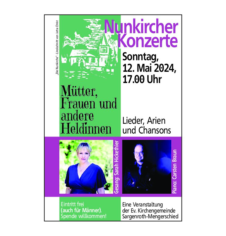 Nunkircher Konzerte - Mütter, Frauen und andere Heldinnen