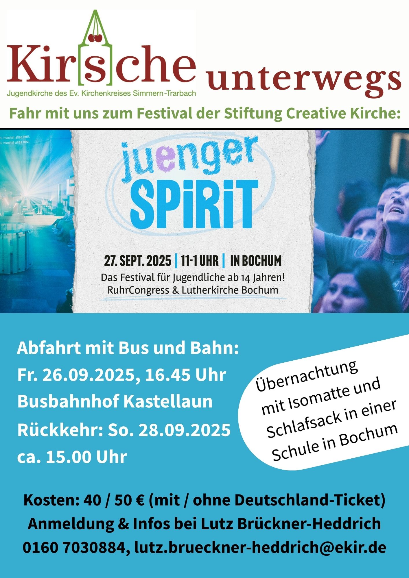Jugendkir(s)che unterwegs