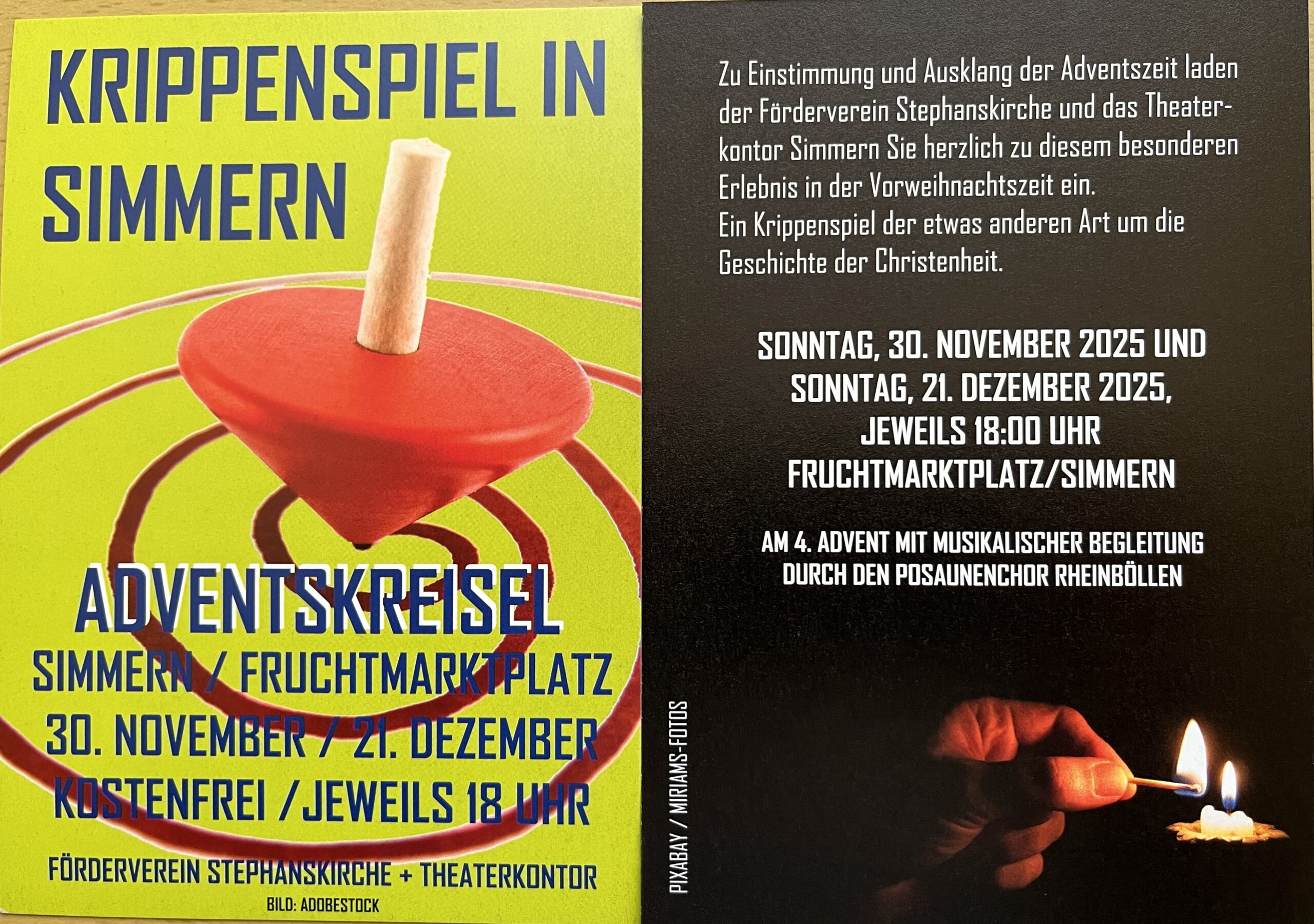 Krippenspiel "Adventskreisel"