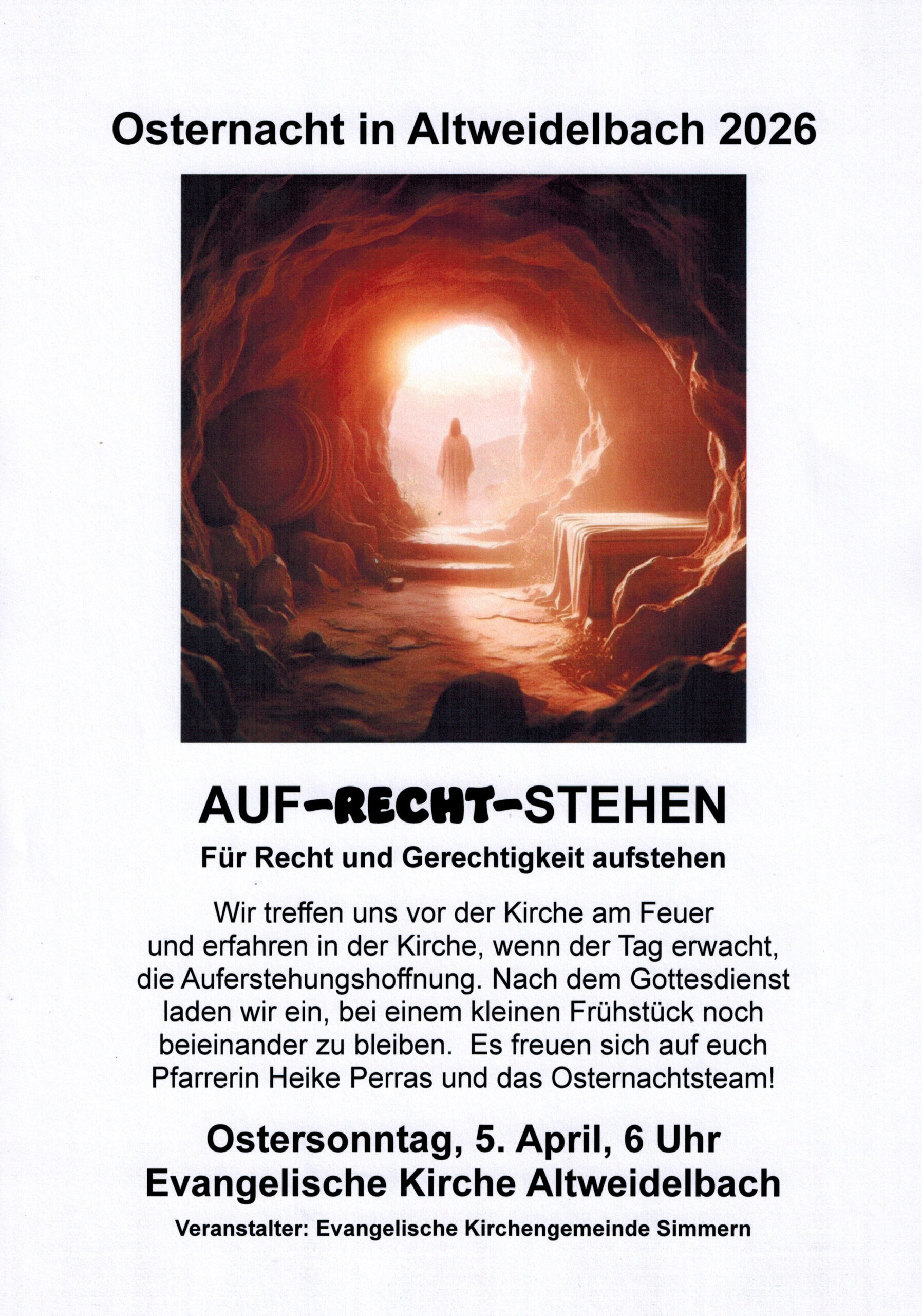 Osternacht in Altweidelbach