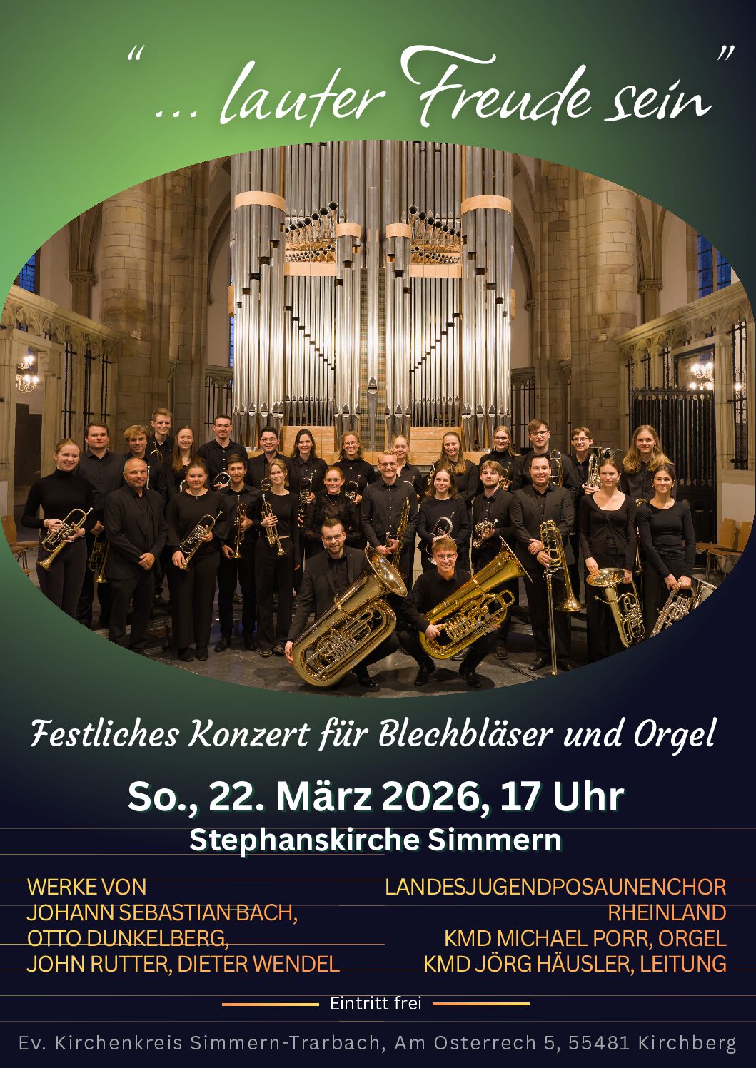 Festliches Konzert für Blechbläser und Orgel