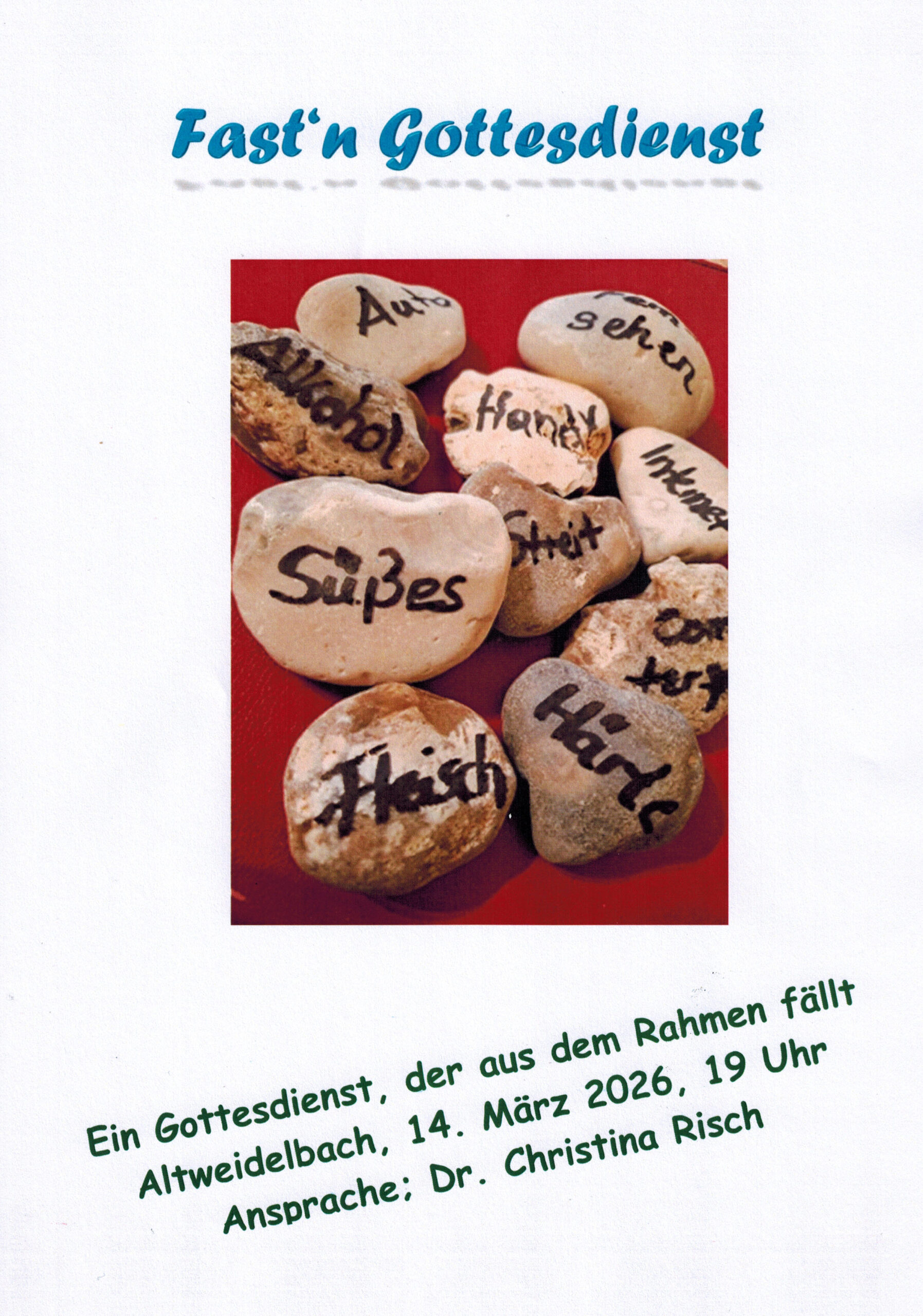 Gottesdienst, der aus dem Rahmen fällt