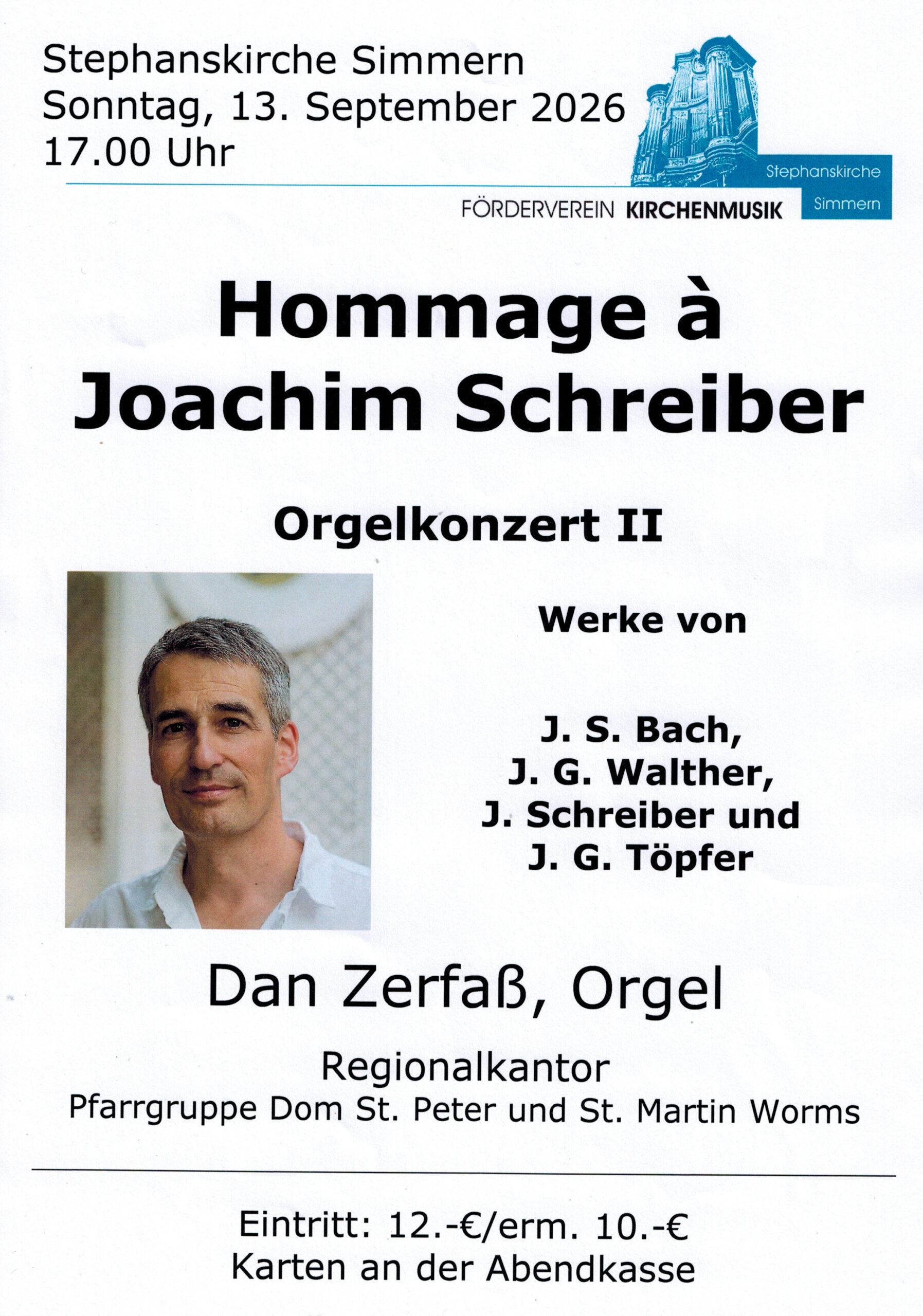 Hommage à Joachim Schreiber