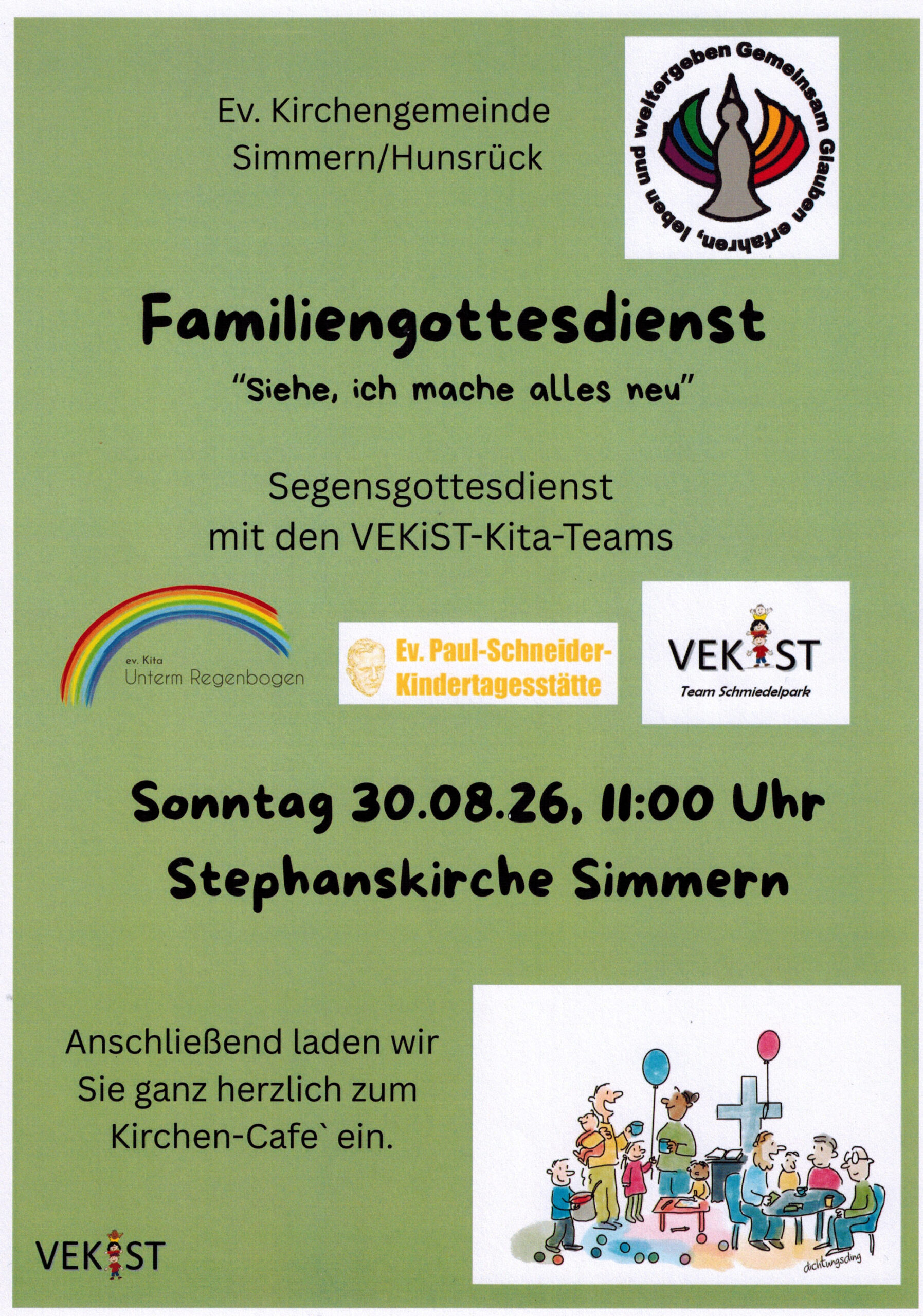 Familiengottesdienst "Siehe, ich mache alles neu"