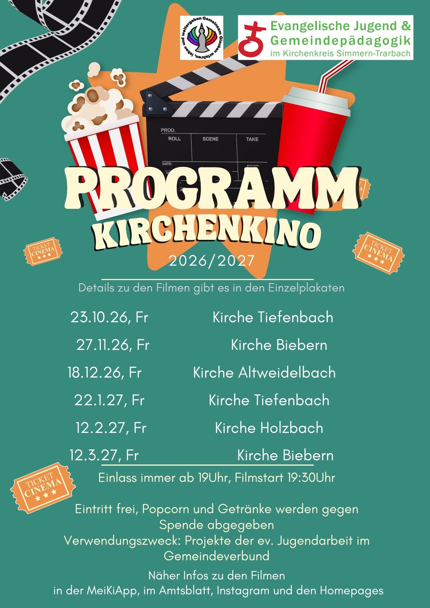 Programm Kirchenkino 2026/2027